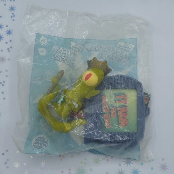 Vintage 2002 Burger King The Simpsons Kang Creepy Classic Kids Meal Toy - Picture 2 of 4